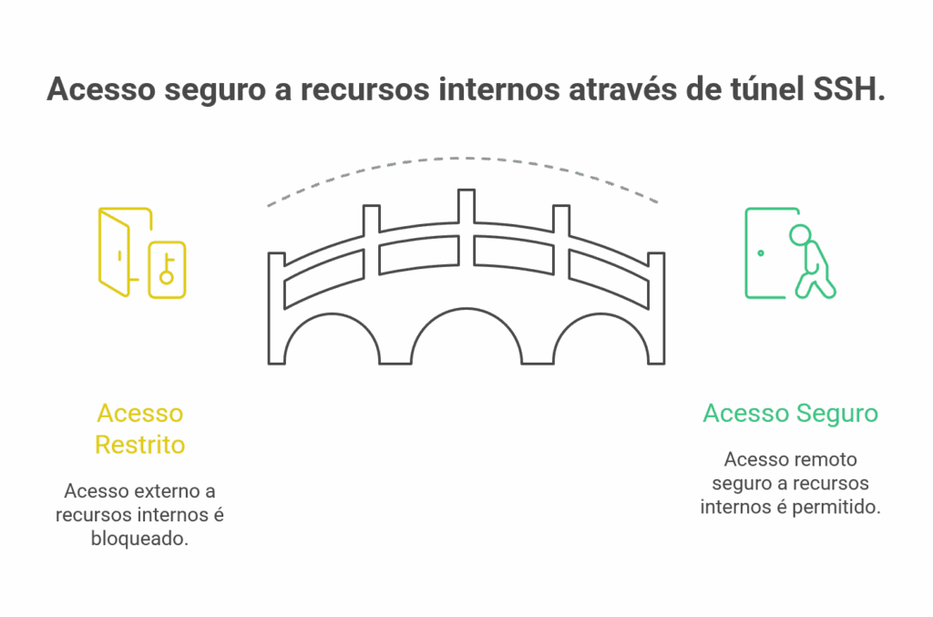 ssh: Tunelamento Seguro