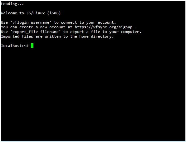 Terminal Linux online
